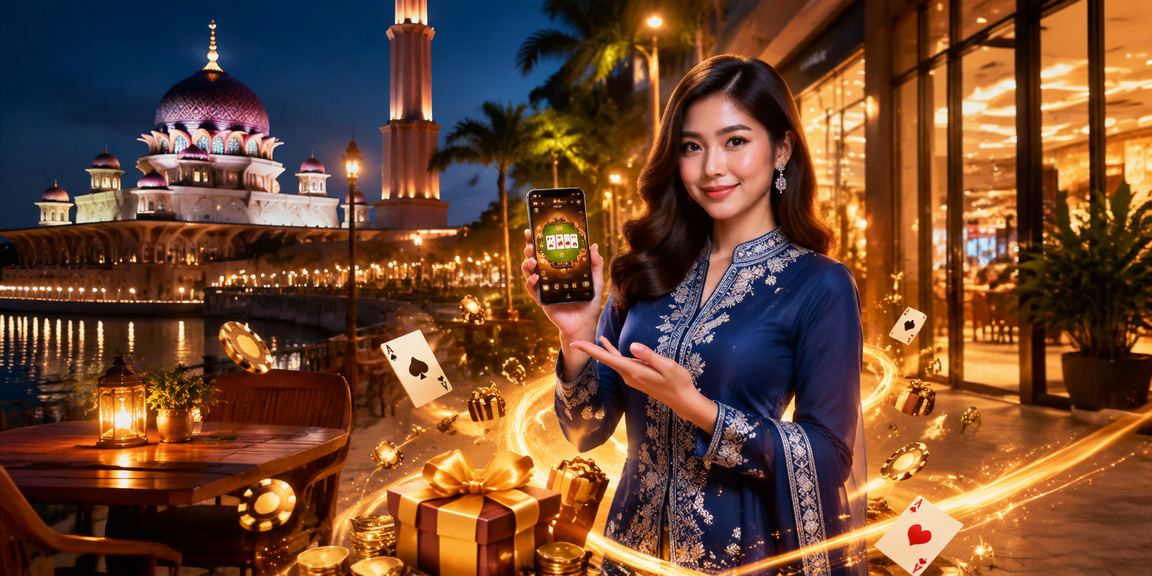 Suasana perayaan pemain klia2 Malaysia menikmati promosi bonus khas di Putrajaya